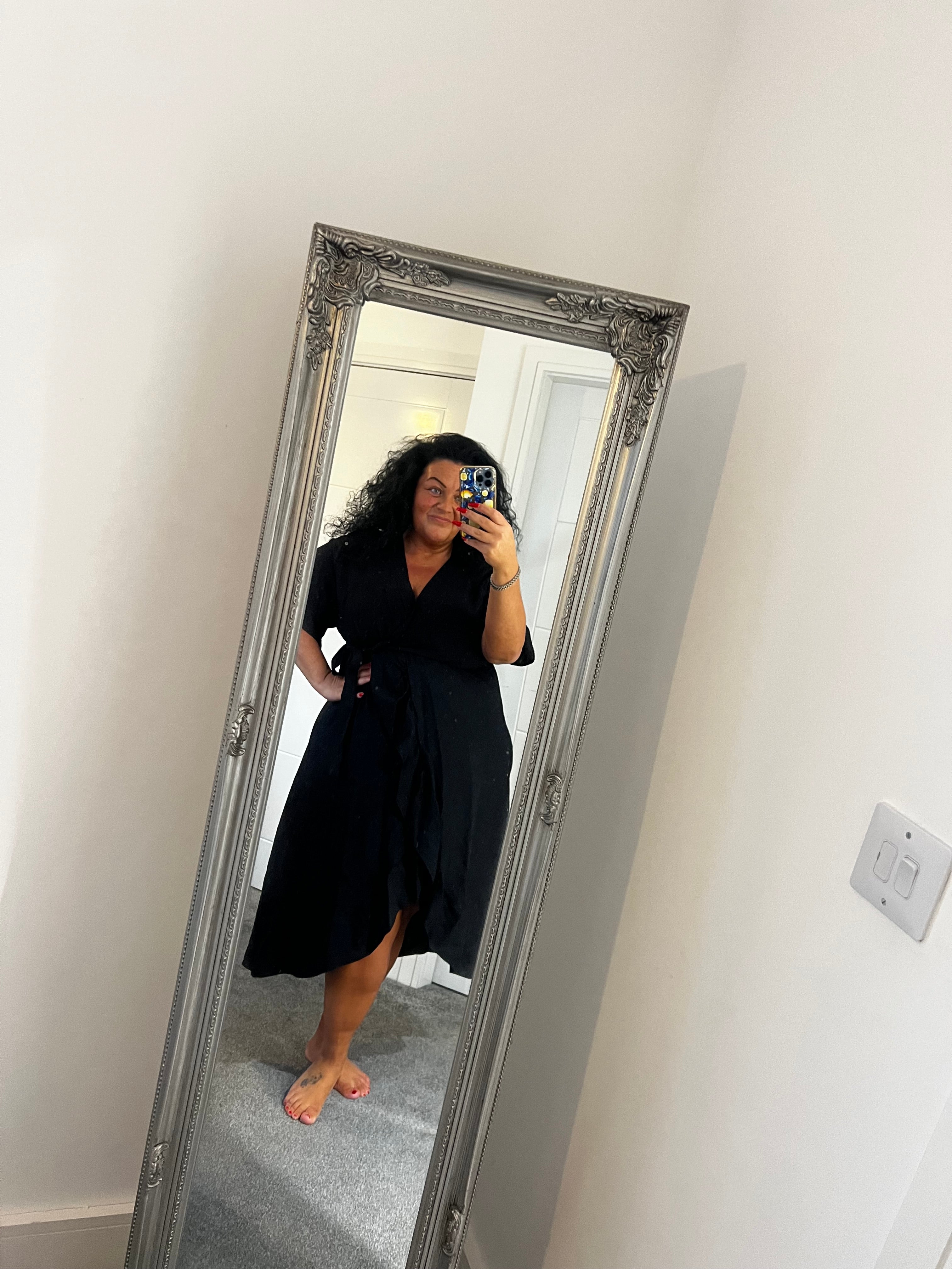 The ‘All eyes on me’ dress - Black